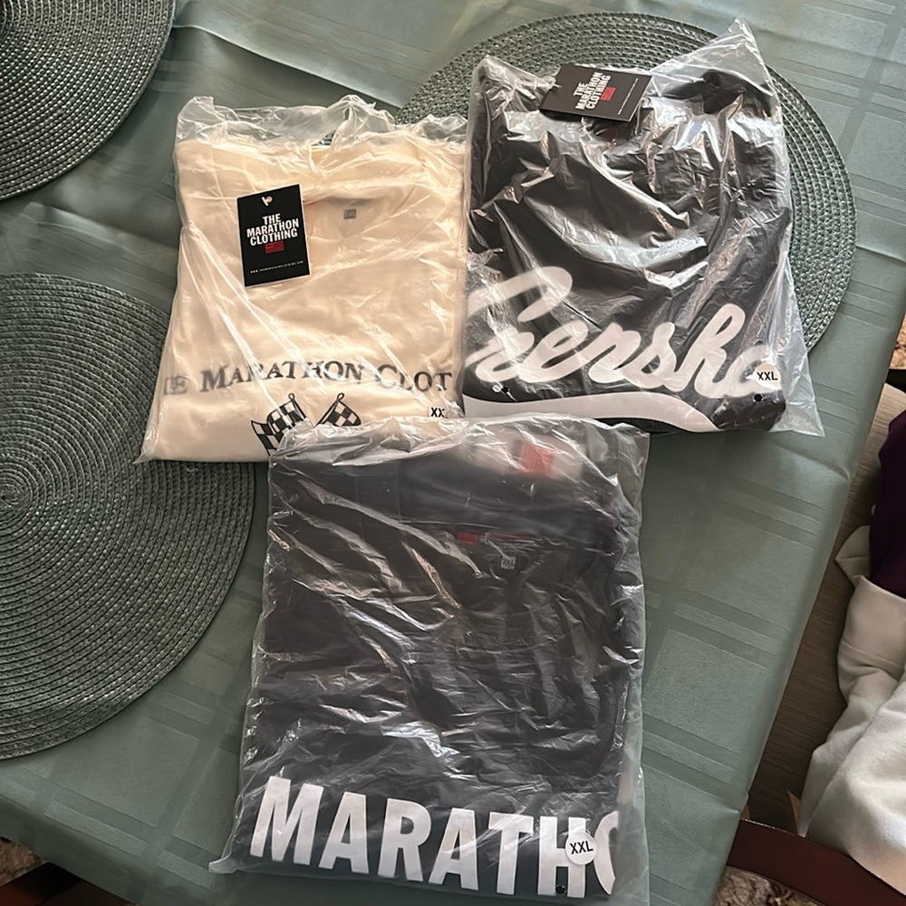 The Marathon Clothing lot of 3 men’s XXL T-Shirts